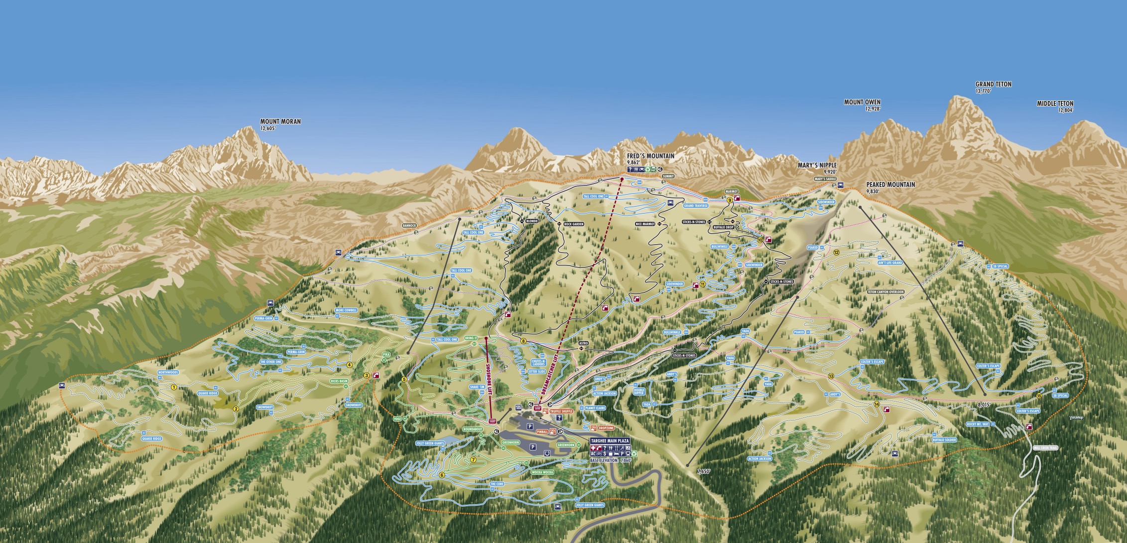 Grand 2025 targhee hiking